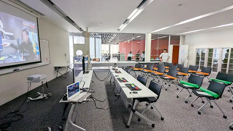 eスポーツシニア塾 準備風景