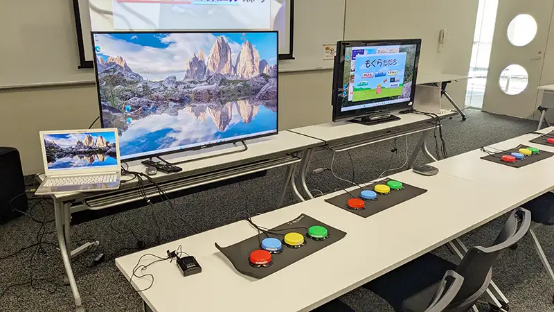 eスポーツシニア塾 準備風景