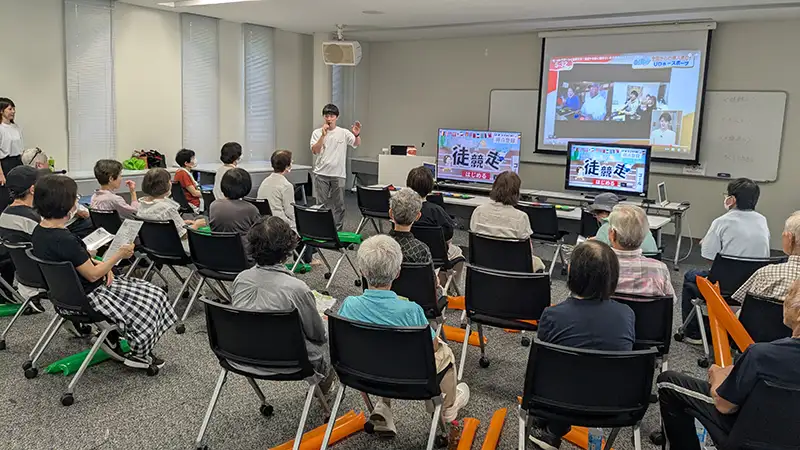 eスポーツシニア塾 体験会様子