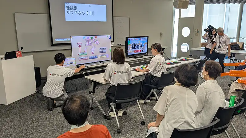 eスポーツシニア塾 体験会様子