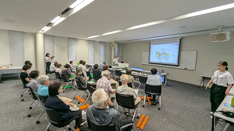 eスポーツシニア塾 リテラシー受講