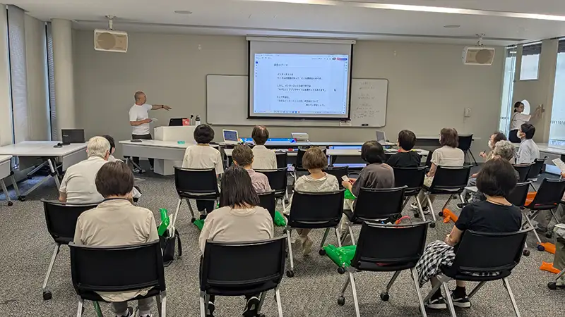 eスポーツシニア塾 リテラシー受講